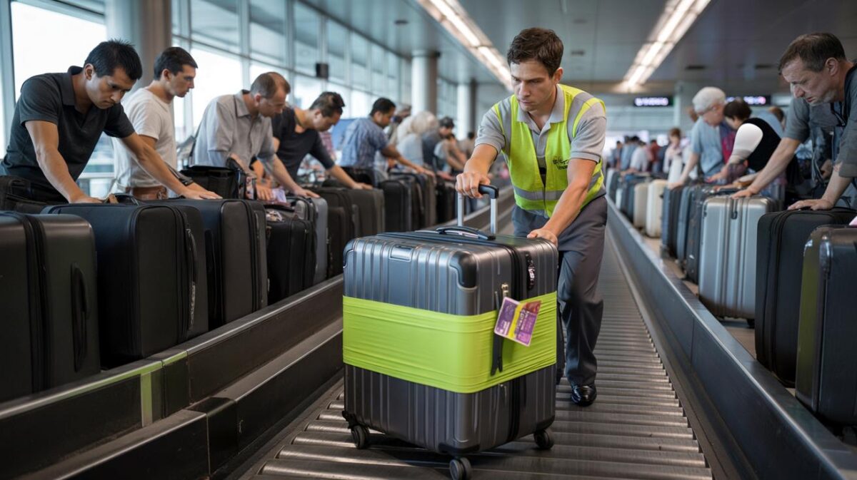 Luchthavenpersoneel onthult een weinig bekende truc bij de bagageband die soms helpt om je koffer sneller terug te krijgen